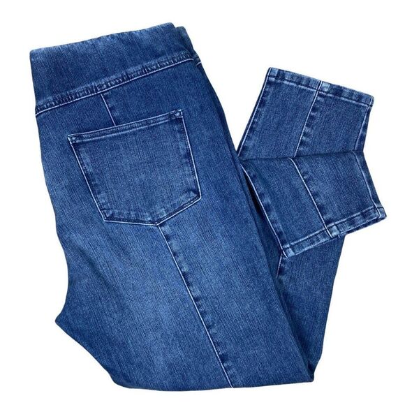 Soft Surroundings Pull On Jeans Size Petite Medium - Picture 1 of 7